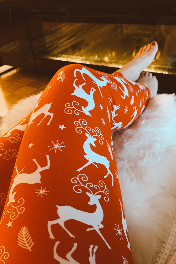 Best Christmas Holiday Print Leggings
