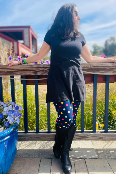 Polka Dot Print QUEEN SIZE Leggings