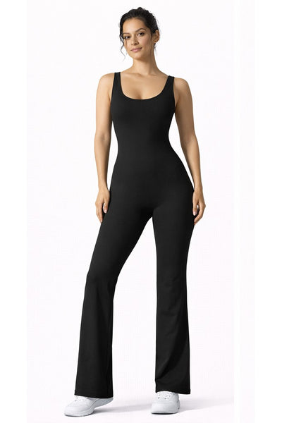 CARIOCA Open Back Bodysuit w/pockets