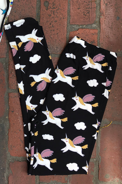 Unicorn Print Leggings(Multiple)