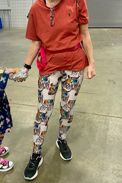 Owl Print Leggings (Regular Waist)