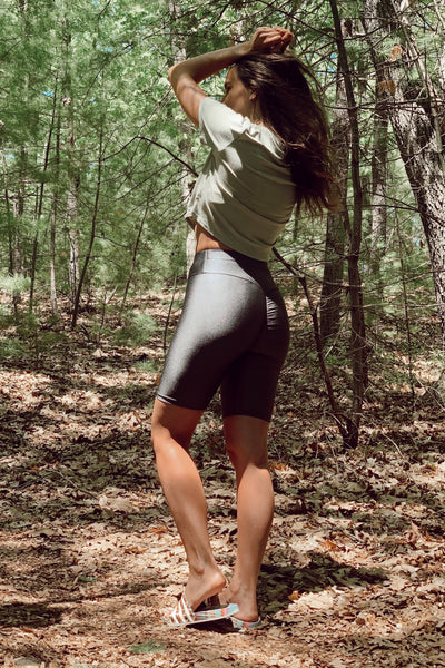 Yoga Waist 3" Biker Shorts