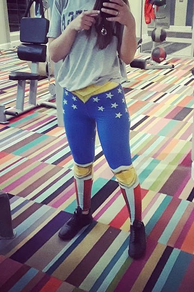 Wonder Woman Leggings – CELEBRITY LEGGINGS