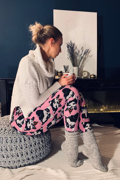 French Bulldog Print Leggings