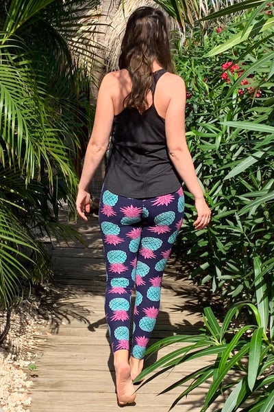 Pineapple Print Leggings