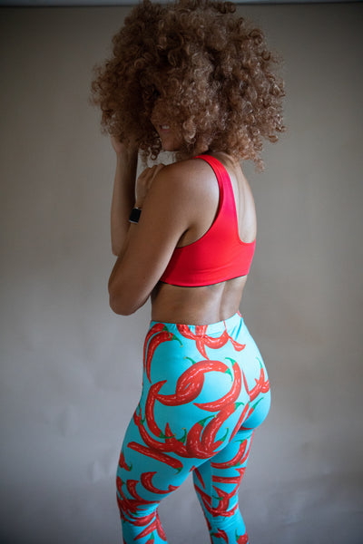 Red Hot Chili Peppers Print Leggings