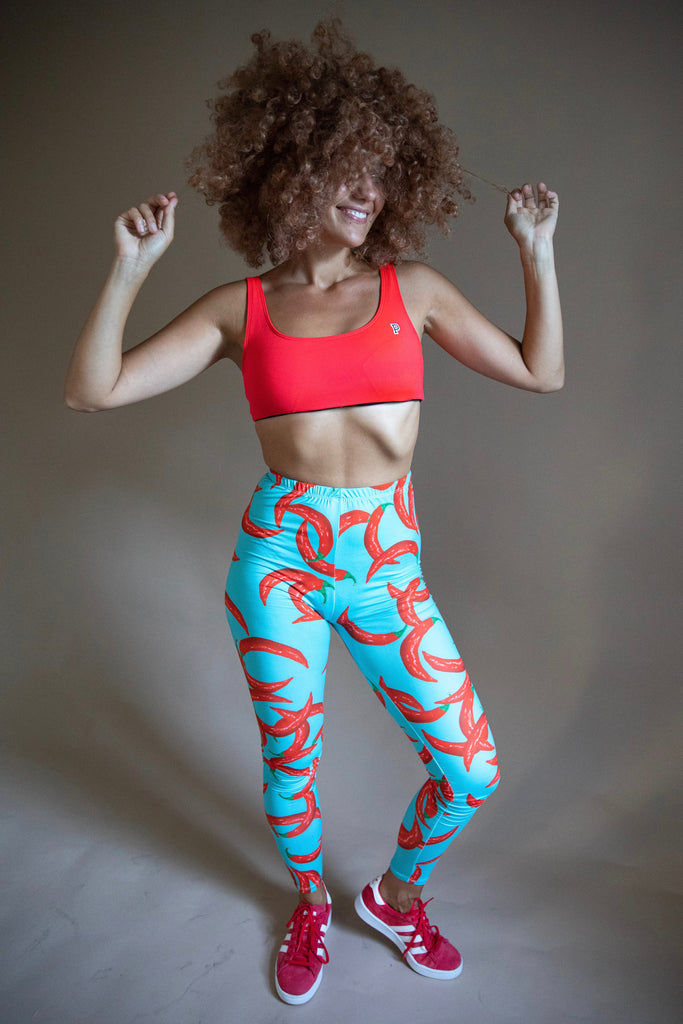 Red Hot Chili Peppers Print Leggings