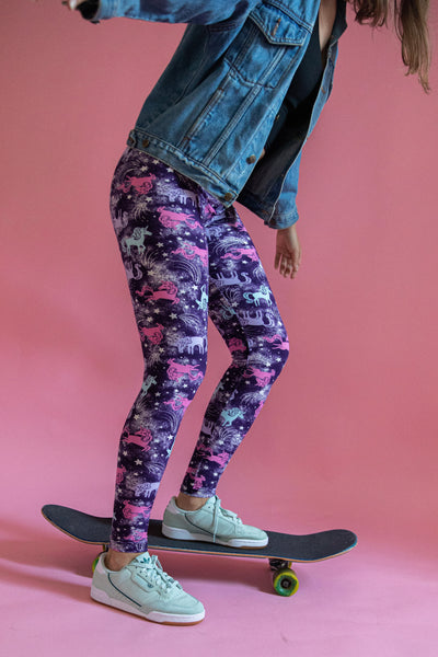 Unicorn Print Leggings(Multiple)