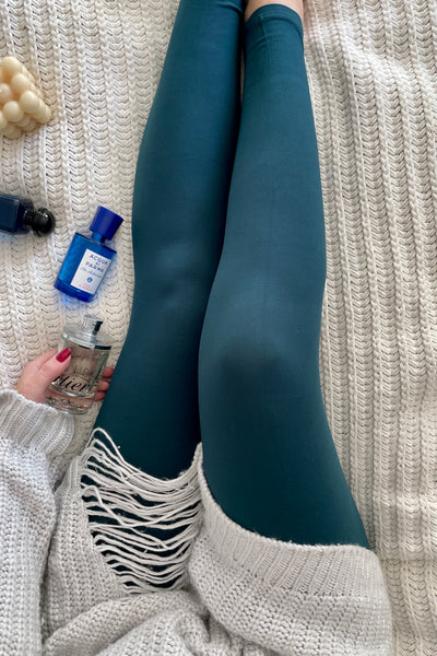 Yoga Waist 5" Solid Color Basic Leggings