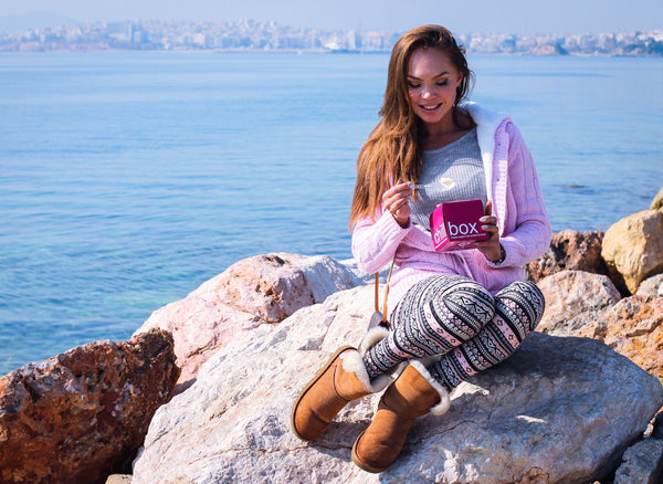 pink grey white nordic sweater knit print christmas holiday festive buttery Soft Microfiber High Waist Fashion Patterned Celebrity Leggings for Women one size