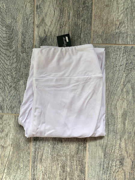 Yoga Waist 3" Solid Color Basic Leggings