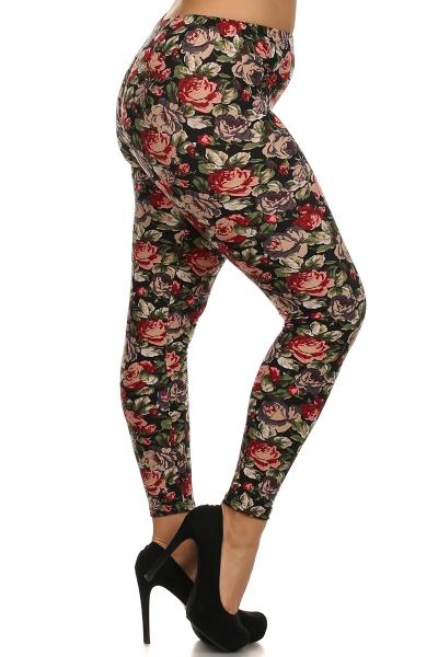 vintage-rose-print-patterned-elegant-stylish-print-festival-sports-buttery-soft-brushed-women-yoga-online-leggings-tights-one-size-nonseethrough (10)