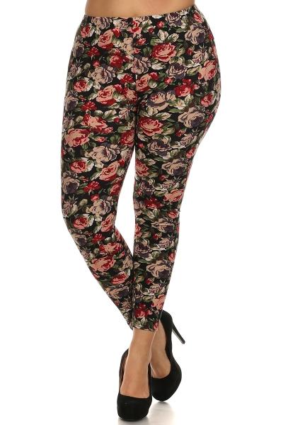 vintage-rose-print-patterned-elegant-stylish-print-festival-sports-buttery-soft-brushed-women-yoga-online-leggings-tights-one-size-nonseethrough (10)
