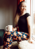 Gingerbread Cookie Print Christmas Print Harem Pants