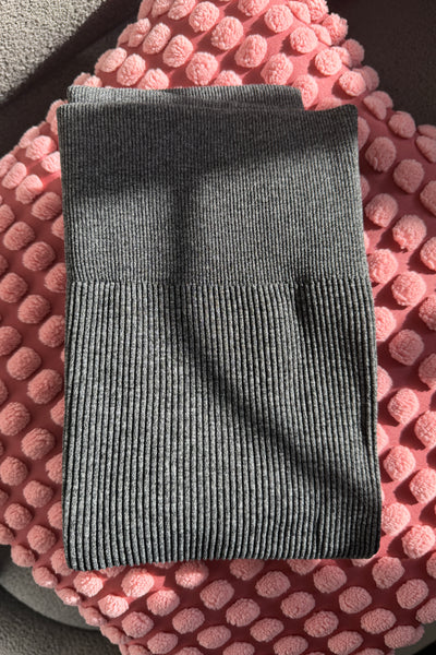 Ribbed Textured Yoga Waist Ambiance Fleece Lined Winter Leggings