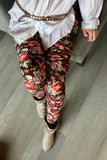 Vintage Rose Print Leggings