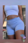 Baby Blue Active Shorts