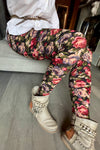 Vintage Rose Print Leggings