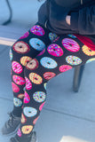 Donut Print QUEEN SIZE Leggings (Regular Waistband)