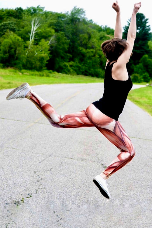Muscle Print Leggings