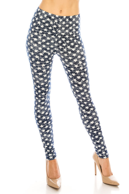 American Flag Leggings