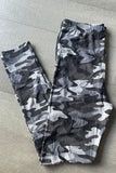 Gray Army Print Leggings