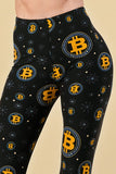 Bitcoin Print Leggings