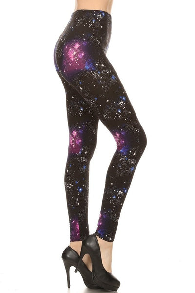 Galaxy Print QUEEN SIZE Leggings