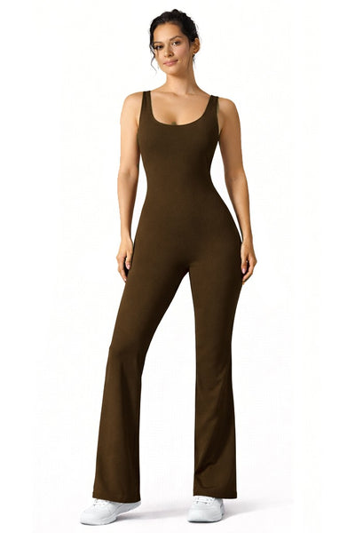 CARIOCA Open Back Bodysuit w/pockets