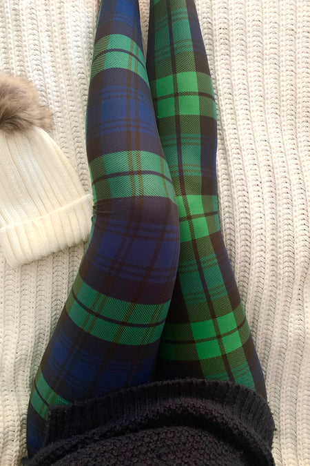 Knit Print Print QUEEN SIZE Leggings