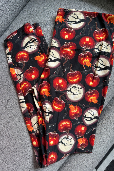 American Flag Leggings