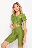 Solid Textured BUBBLE Top