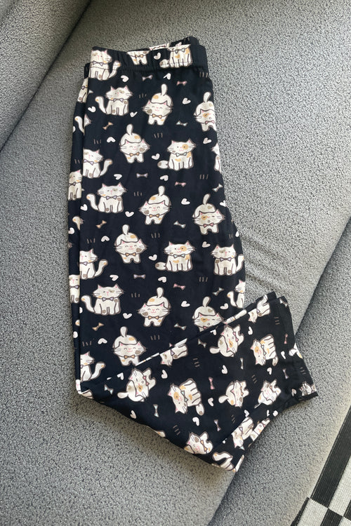 Cat Print Capris( Multiple Choice)