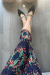 Abstract Print Capris(Multiple Choice)