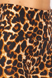 5 Inch Yoga Waist Leopard Print Leggings