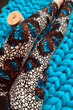Butterfly Mosaic Print Queen Size Leggings