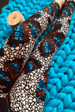 Mosaic Butterfly Print Leggings