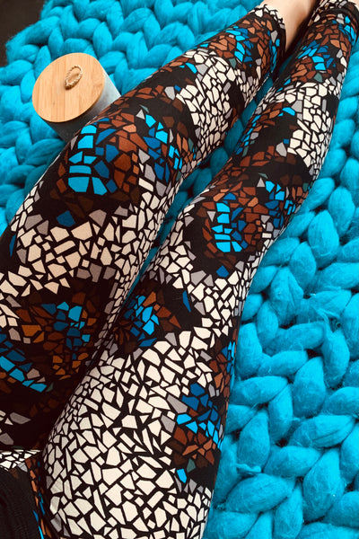 Mosaic Butterfly Print Leggings – CELEBRITY LEGGINGS