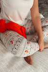 Snowman Print Leggings
