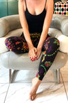 Multicolor Floral Paisley Print Leggings