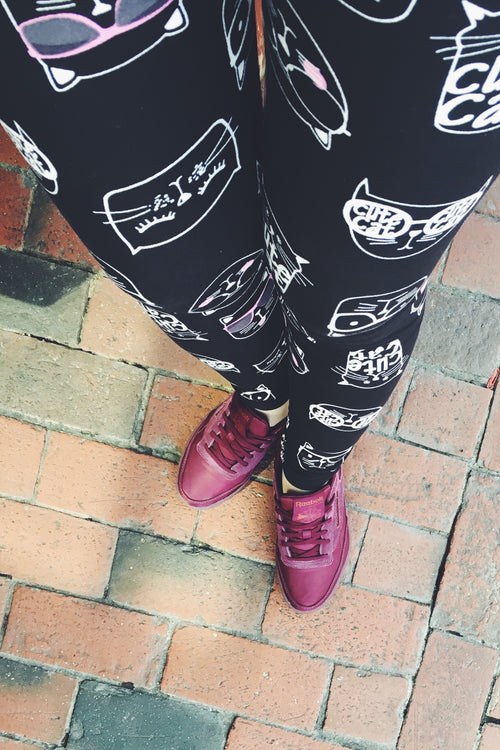 Cute Cat Print Leggings