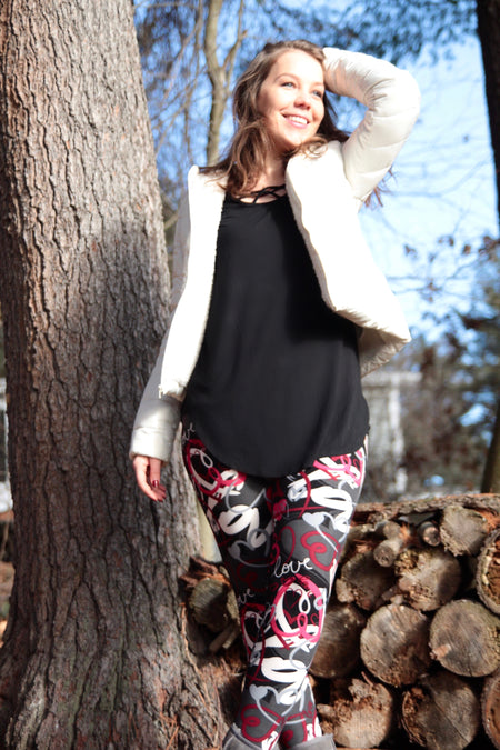 Daisy Print Leggings