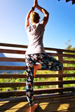 cactus buttery Soft Microfiber High Waist Fashion Patterned Celebrity Leggings for Women plus size