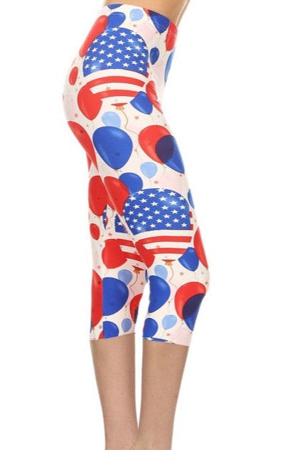 Abstract Print QUEEN SIZE Leggings