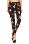 American Flag Print QUEEN SIZE Leggings