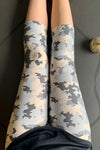 Army Print Capris