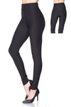Solid BUBBLE Yoga Waist Leggings