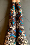 Mosaic Butterfly Print Leggings