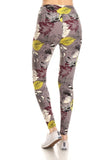 Leaves Print Leggings