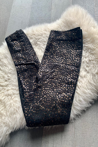 Fleece Printed Leggings